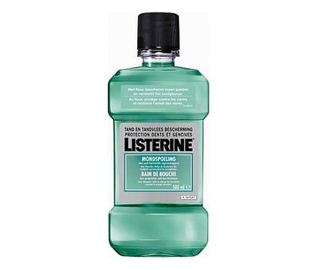 Listerine Protection Dents Gencives Mouthwash Fresh Mint (500ml) - Higiene bucal