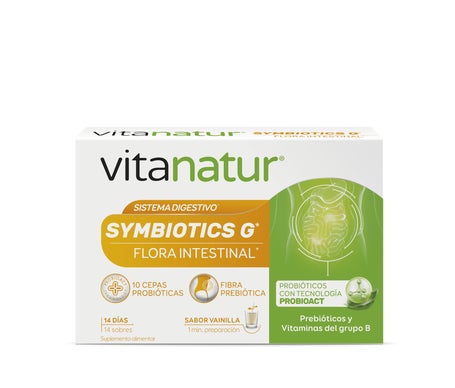 Vitanatur Symbiotics G Flora Intestinal 14 sobres