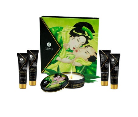 Shunga Kit Geisha Secret Exotic Té Verde 1ud