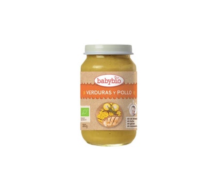Babybio Tarrito Ecológico De Verduras Y Pollo 200g