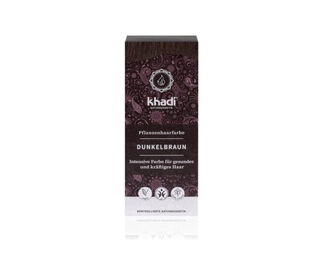 Khadi Herbal Castaño Oscuro 100g