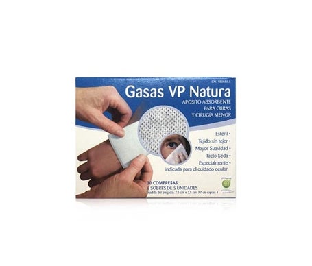 Vp Natura Gasa Esteril Tejido Sin Tejer 10x20cm