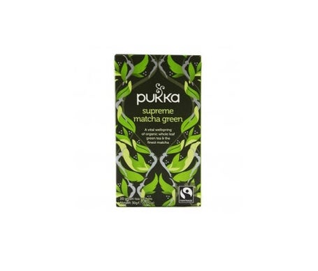Pukka Infusion Té Verde Matcha Supreme Bio 20 bolsitas
