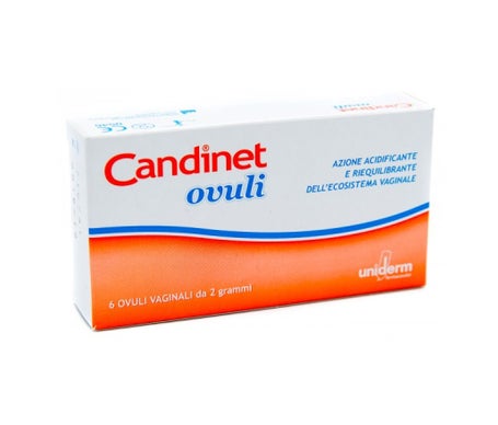 Uniderm Candinet Óvulos Vaginales 6x2g