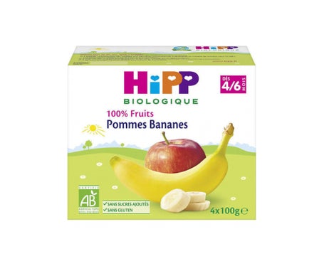 Hipp Compote Pom Pech Fr Gourd90g Promofarma