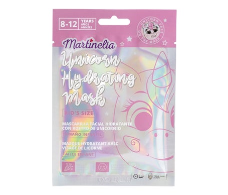 Martinelia Mascarilla Hidratante Unicornio 8-12 Años 23g
