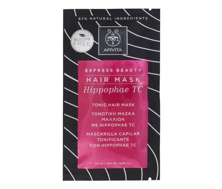 Apivita Mascarilla Tonificante Cabello Debil Espino Amarillo 20ml