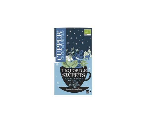 Cupper Infusión Winter Liquorice Bio 20 Sobres