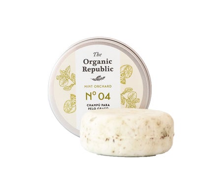 The Organic Republic Champú Sólido Pelo Graso 70g