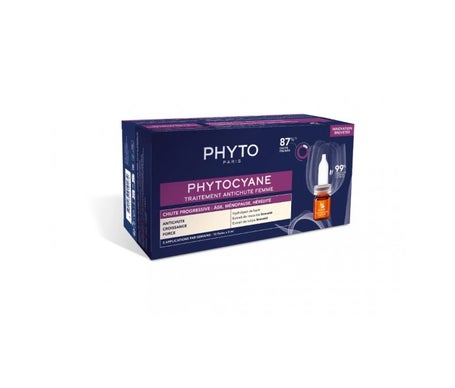 Phytocyane Tratamiento Anticaída Progresiva Mujeres 12uds