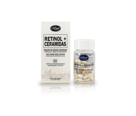 Nurana Retinol + Ceramidas Sérum de Noche Antiedad 30caps