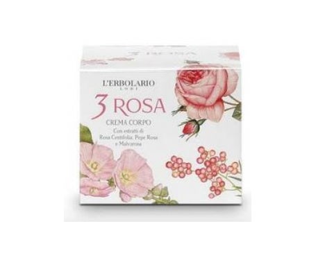 3 CREMA CORPORAL ROSA 200ML