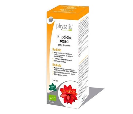 Physalis Rhodiola Rosea Hydroalkoholischer Extrakt Bio 100ml