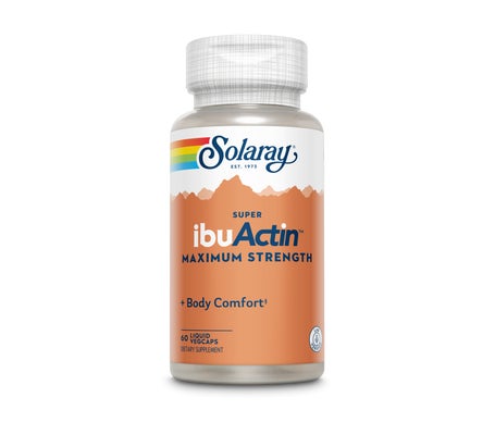 Solaray Super Ibuactin Antiinflamatorio 60 Cáps