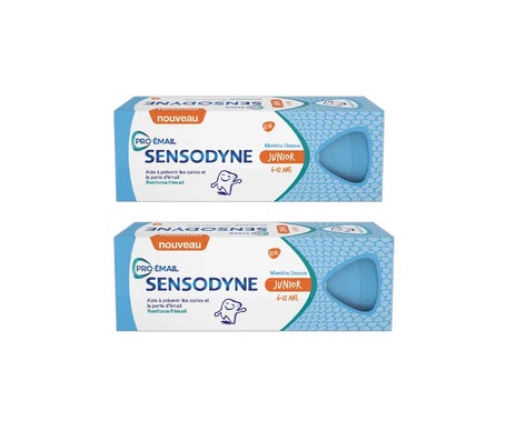Sensodyne Junior Pro-émail Dentífrico 6-12 Años 2x50ml