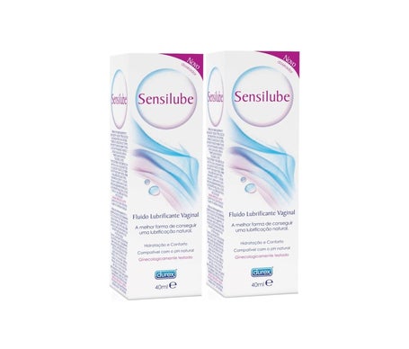 Durex Pack Sensilube Gel Lubrificante Íntimo 2x40ml