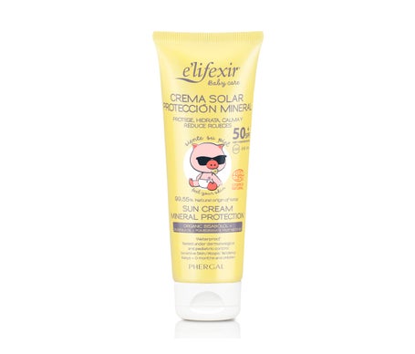 'E''lifexir Baby Care Crema Solar Mineral SPF50+ Piel Sensible 100ml'