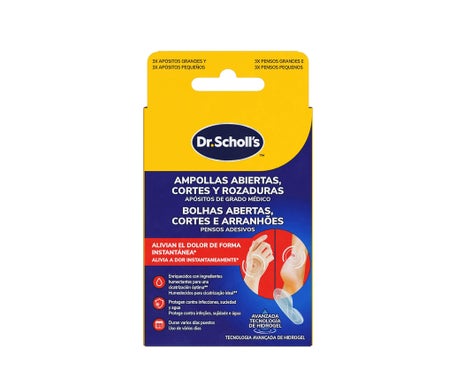 Scholl Apósitos para Ampollas Cortes y Rozaduras 6 uds