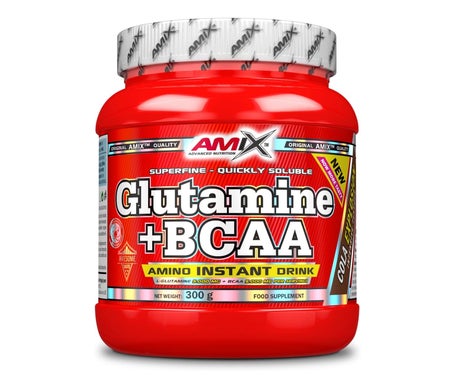 Amix Glutamine+BCAA Cola 300g
