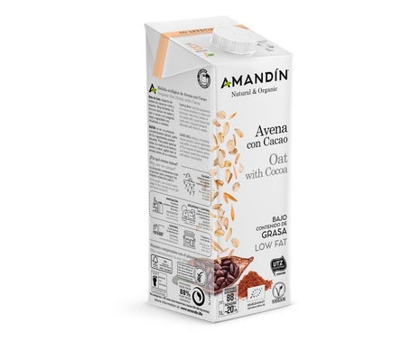 Amandín Bebida Avena con Cacao 1L