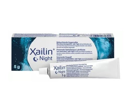 Xailin Night Pomada Oftálmica Lubricante 5g