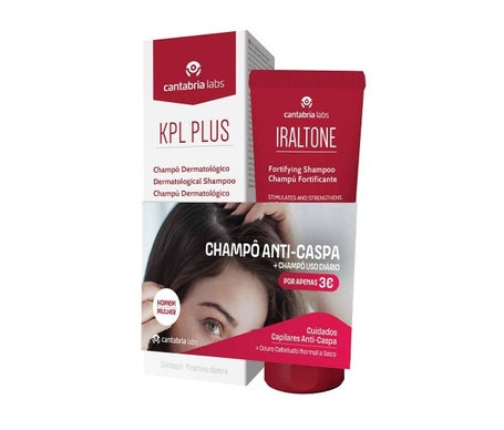 Cantabria Labs Kit Kpl Plus Champô + Iraltone Champô Fortificant