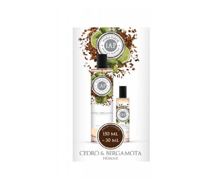 Iap Pharma Pure Fleur Agua de Colonia Cedro y Bergamota Homme 150ml + 30ml