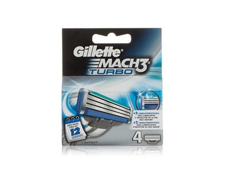Gillette MACH3 Turbo (4x)