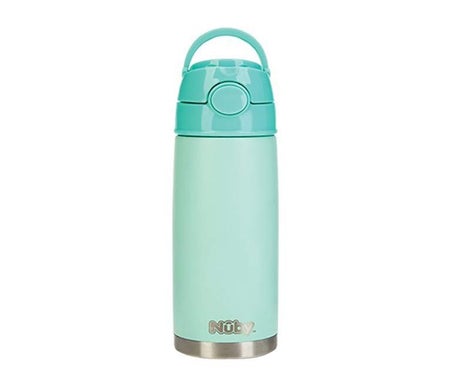 Nuby Taza Isotermica Thirsty Kids Verde 420ml 1ud