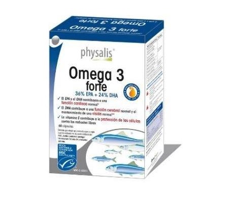 Physalis Omega 3 Forte EPA + DHA 60caps | PromoFarma