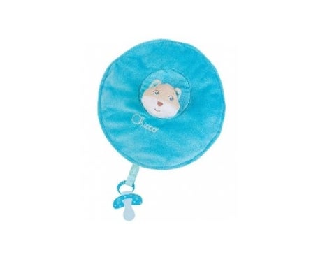 Chicco Mantita De Apego Soft Cuddles Azul