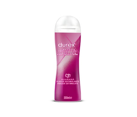 Durex Lubricante para Masajes Placer Estimulante Guaraná 200ml