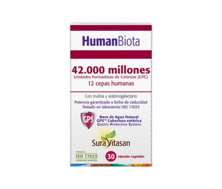 Sura Vitasan Human Biota Probiotic 30caps