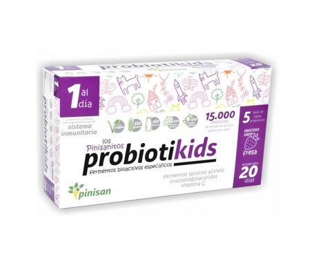 Pinisan Probiotikids Sabor Fresa 20uds