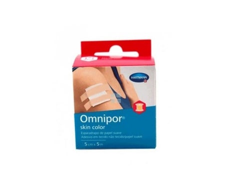 Omnipor Esparadrapo Hipoalergénico Skin 5cmx5m