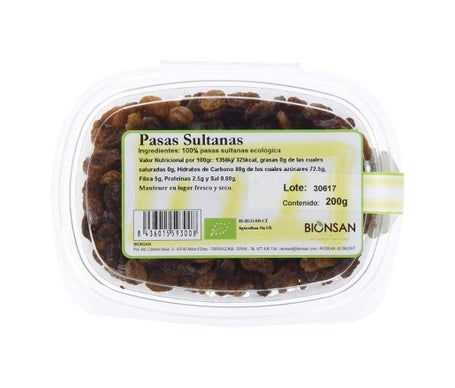 Bionsan Pasas Sultanas Eco 200g