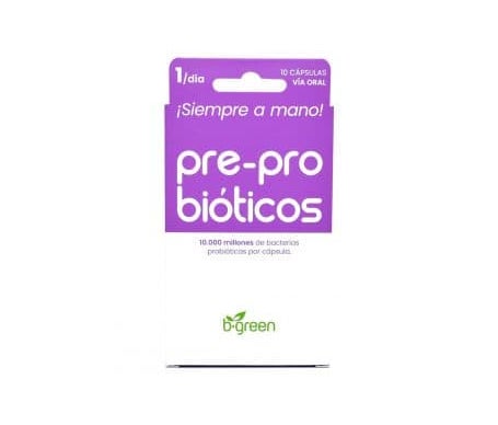 B-Green Pre-Probióticos 10caps