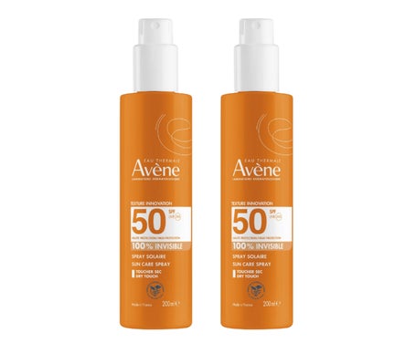 Avène Pack Spray Solar SPF50+ Pieles Sensibles 2x200ml