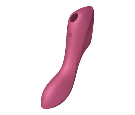 Satisfyer Curvy Trinity 3 Vibrador de Aire Rojo 1ud