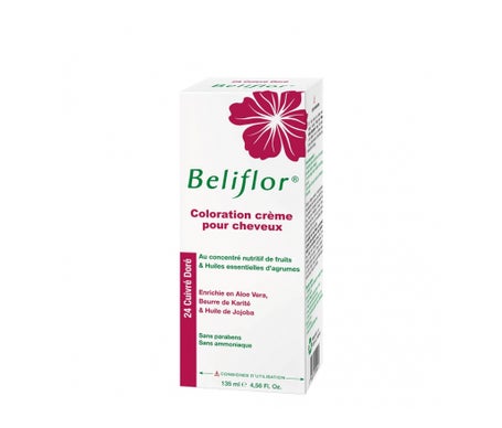 Beliflor Tinte Cabello Nro 24 Cobre Dorado 135ml