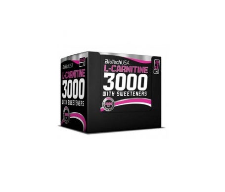 Biotech Usa L-Carnitine 3000 sabor Limón 20uds