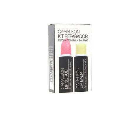 Camaleón Kit Reparador Scrub Fresa + Bálsamo 1ud