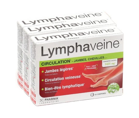 3 C Pharma Pack Lymphaveine 3 X30 comp de 3C Pharma | Natural Doctor