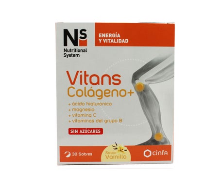 Ns Vitans Colageno Vainilla 30 Sobres