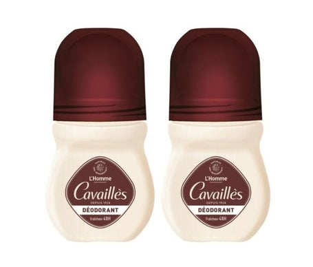 Cavaillès Déodorant Dermato 48H Homme Roll-on 2x50ml