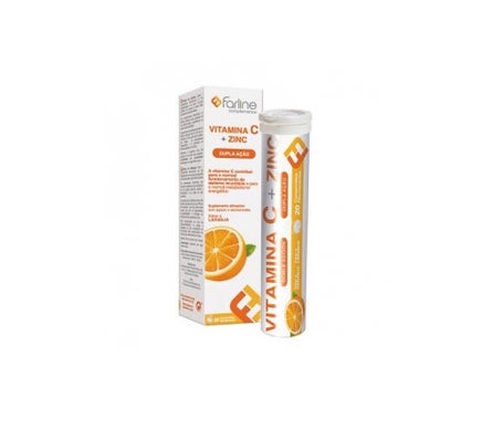 Farline Duplo Vitamina C + Zinc 2X20comp