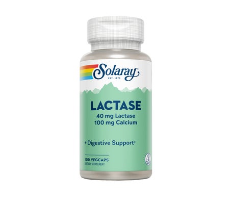 Solaray Lactase 40mg 4000FCC 100caps