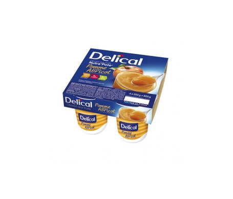 Delical Nutra Pote Pom/Abr 200g X4