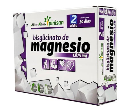 Pinisan Bisglicinato de Magnesio 60comp