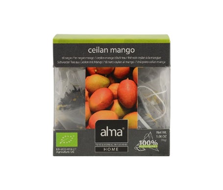 Alma Home Té Negro Ceylan Mango 15 Bolsas